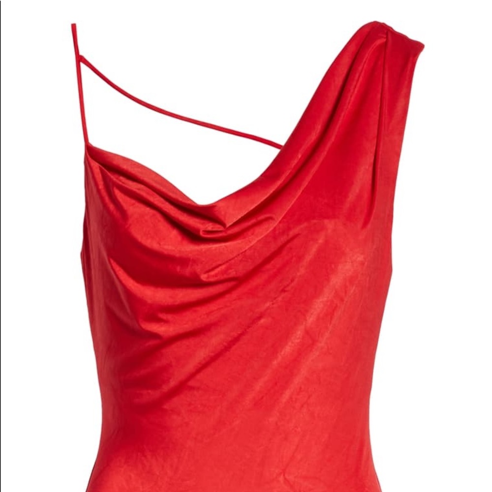 ASTR the label asymmetrical bodysuit